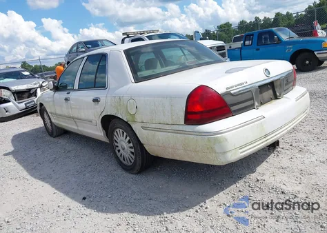 2008 Mercury Grand Marquis Ls z USA, uszkodzony, nr VIN 2MEFM75V78X606712
